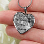 Akita Dog Memorial A piece of my heart lives in heaven Personalized Name Engraved Remembrance Gift Necklace