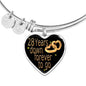 28 Year Wedding Anniversary Gift Bangle For Wife With Custom Engraving Option