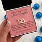 Valentines day necklace for daughter from dad