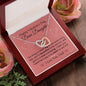Valentines day necklace for daughter from dad