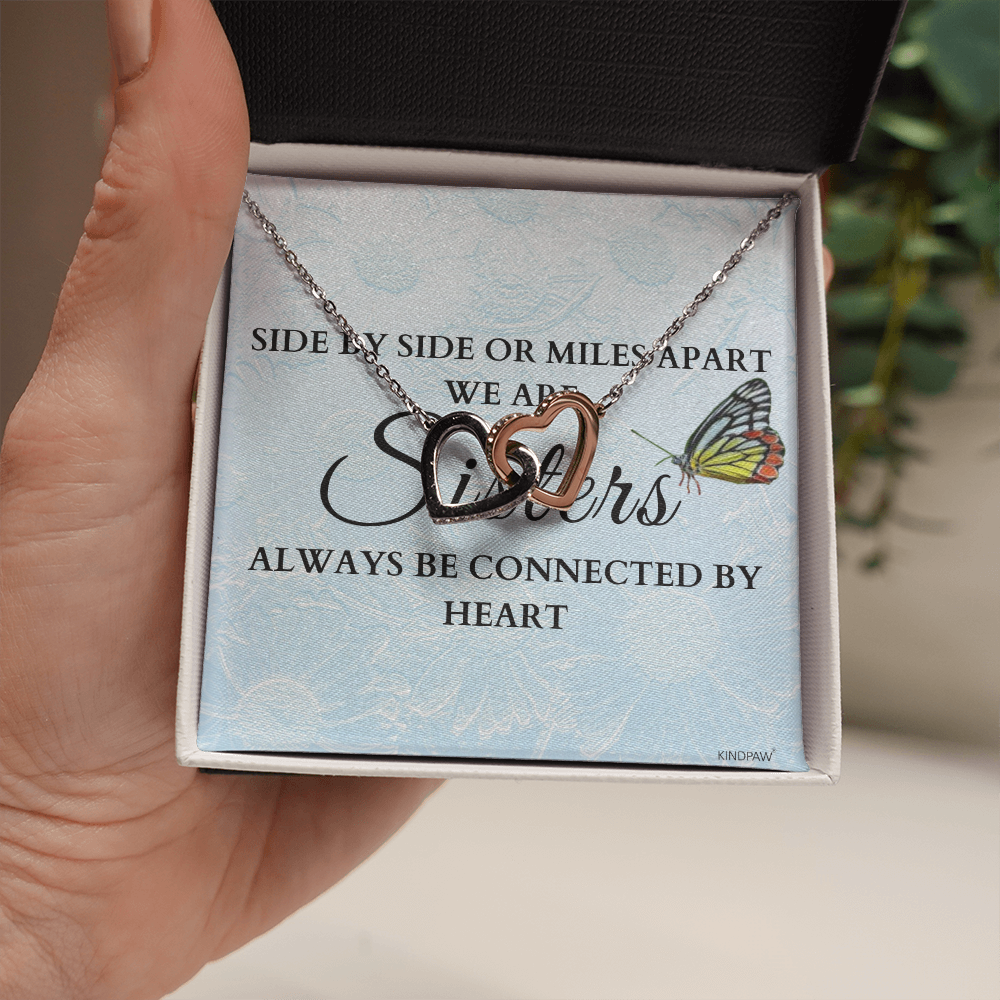 Cute Sister Gift, Valentine Day Gift For Sister, Birthday Christmas Gift For Big Or Little Sis Necklace