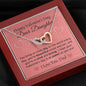 Valentines day necklace for daughter from dad