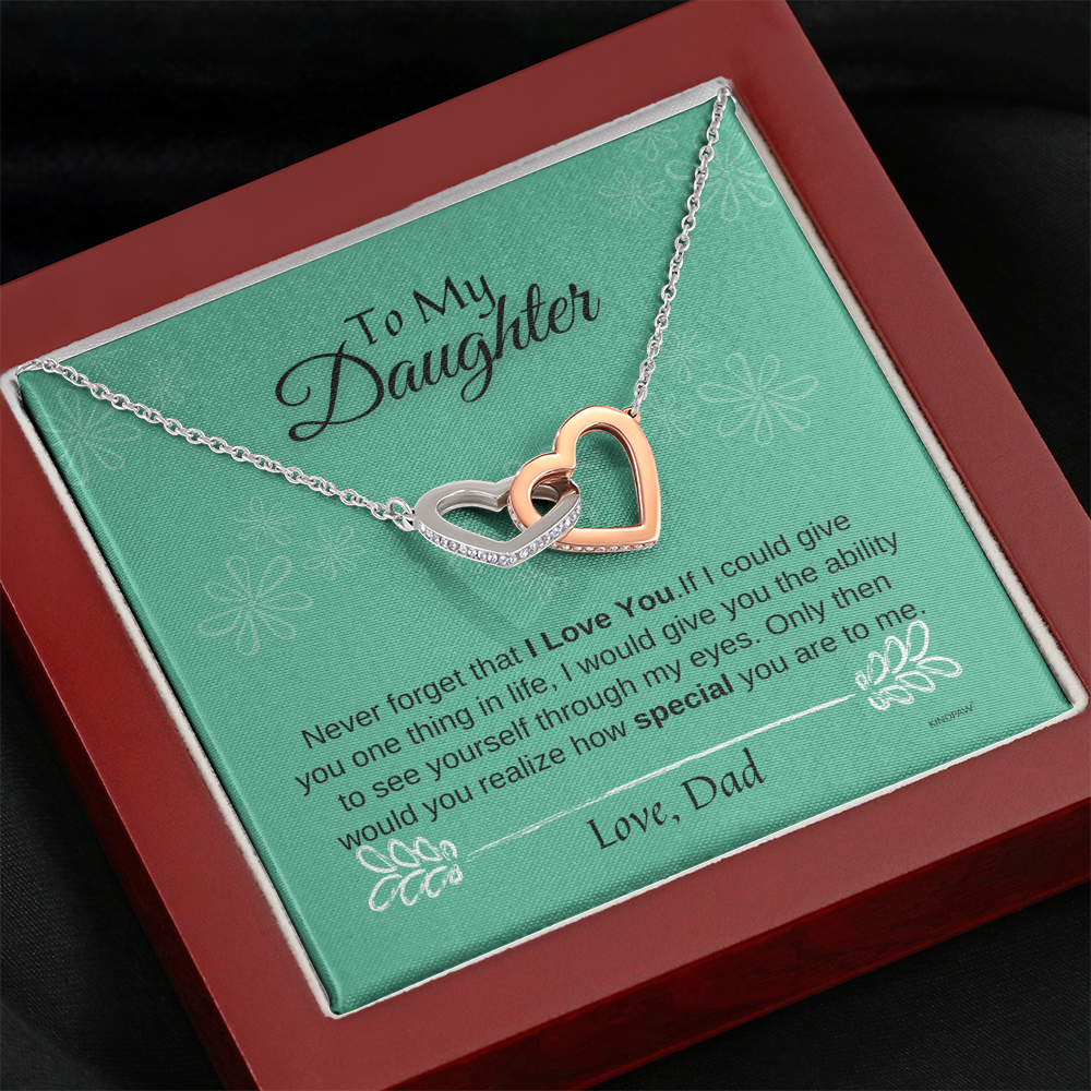 Father Daughter Necklace