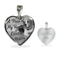 Beagle Dog Memorial A piece of my heart lives in heaven Personalized Name Engraved Remembrance Gift Necklace
