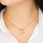 Birthday Anniversary Christmas gift for wife - I Love You Then, I Love You Still, Always Have Always Will – Love Necklace