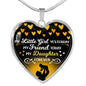 Daddy's little girl necklace - Gift for daughter