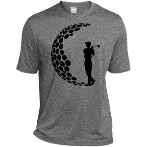 Golf Lover Sport-Tek Heather Dri-Fit Moisture-Wicking T-Shirt