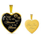 Personalized Dog Memorial Necklace - No Longer By My Side But Forever In My Heart Dog lover Necklace
