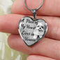 Shih Tzu Dog Memorial A piece of my heart lives in heaven Personalized Name Engraved Remembrance Gift Necklace