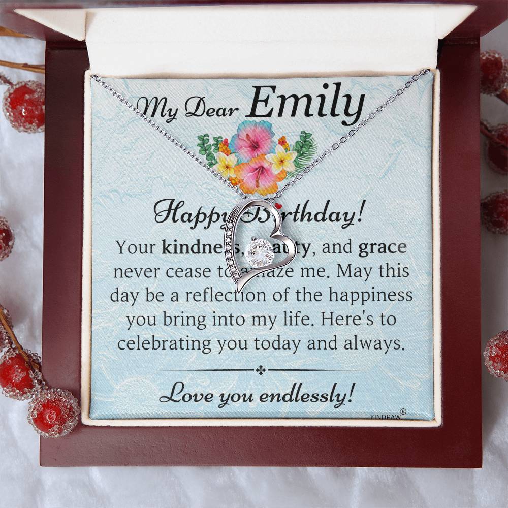 Gift Necklace for Girlfriend - Customized Message