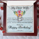 Birthday Gifts for Wife from Husband