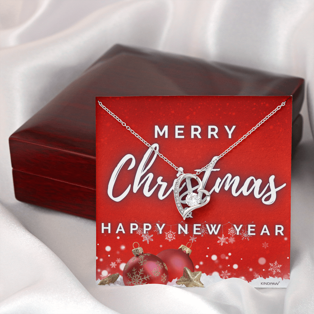 Merry Christmas and Happy New Year - Forever Love Necklace