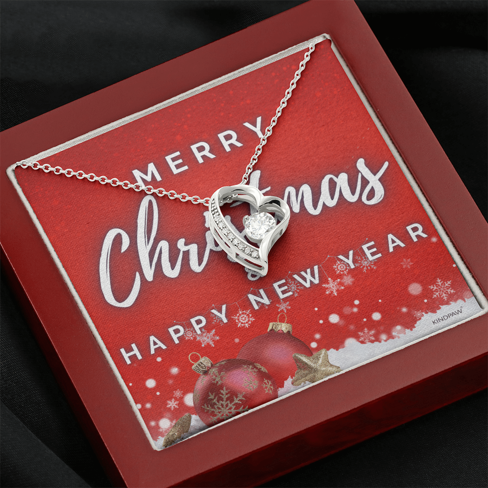Merry Christmas and Happy New Year - Forever Love Necklace