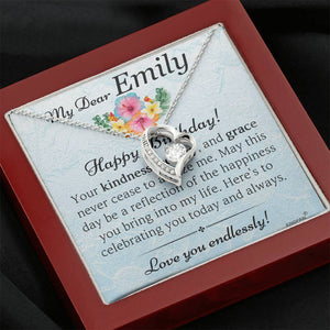 Gift Necklace for Girlfriend - Customized Message