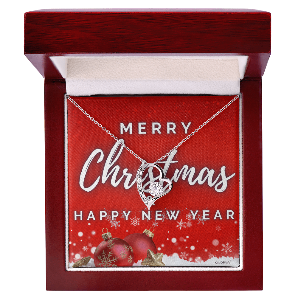 Merry Christmas and Happy New Year - Forever Love Necklace
