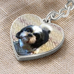 Dog Heart Keychain
