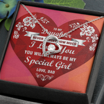 Daddy Daughter Special Girl Necklace