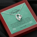 Daddy Daughter Necklace – Never Forget That I Love You