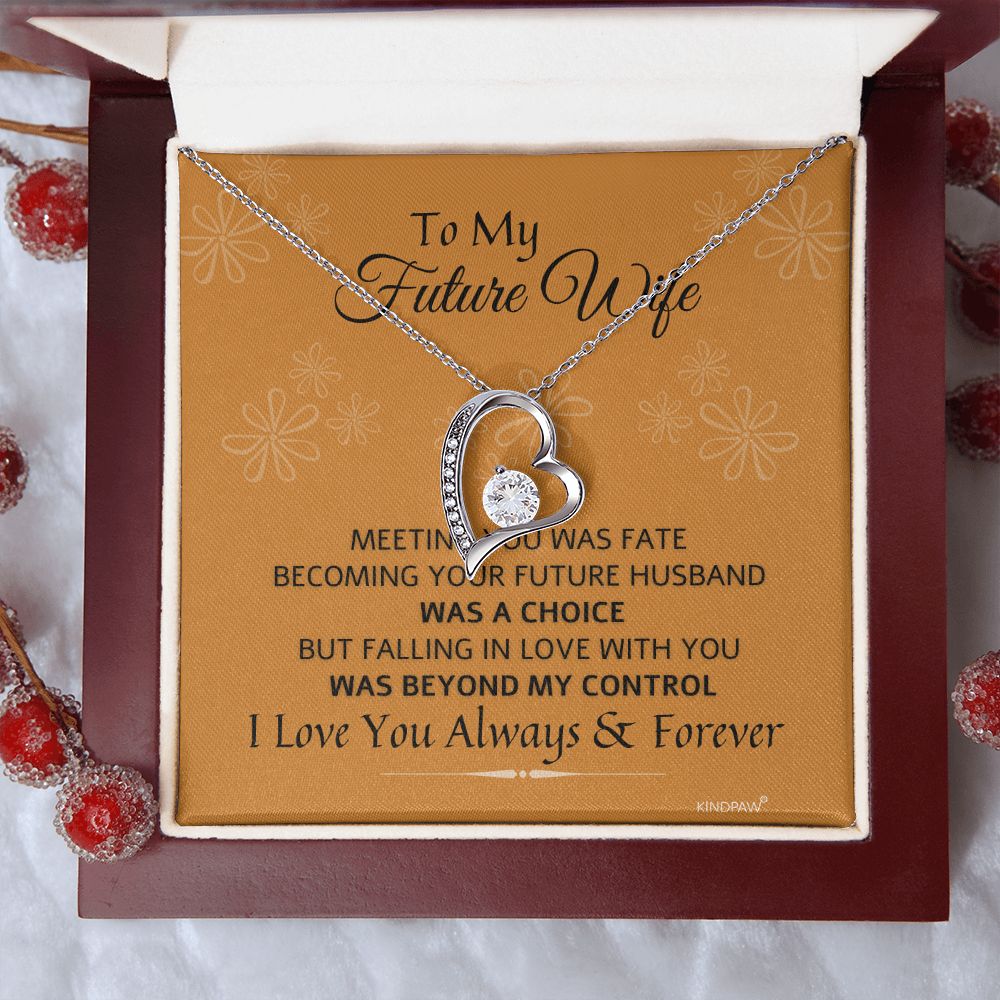 Valentines Day Gift For Future Wife - Love Necklace
