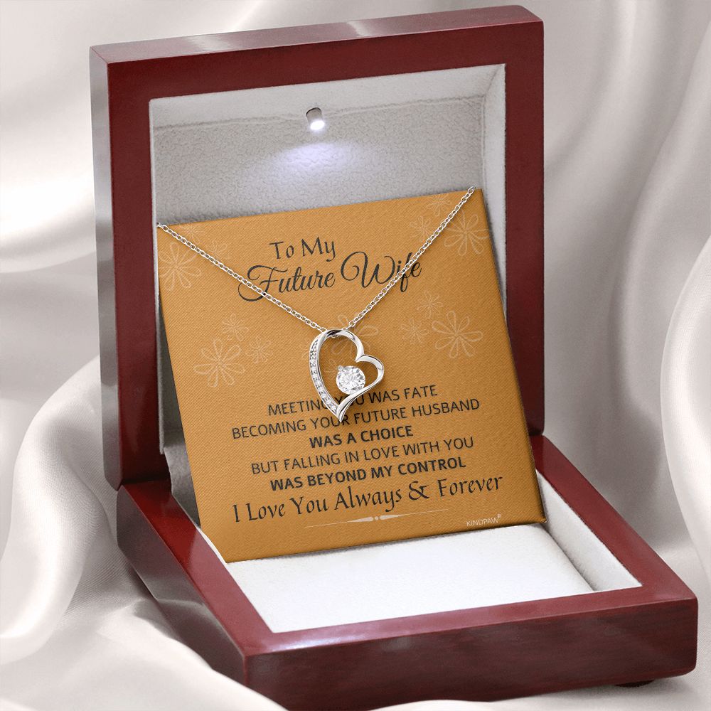 Valentines Day Gift For Future Wife - Love Necklace