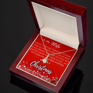 Christmas Gift Necklace for Wife  