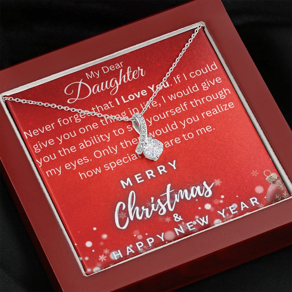 Christmas Gift Necklace for Daughter - Alluring Beauty necklace