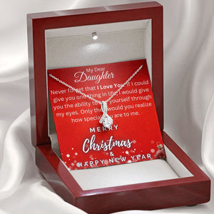 Christmas Gift Necklace for Daughter - Alluring Beauty necklace