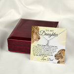 FATHER DAUGHTER NECKLACE -This lion will always have your back