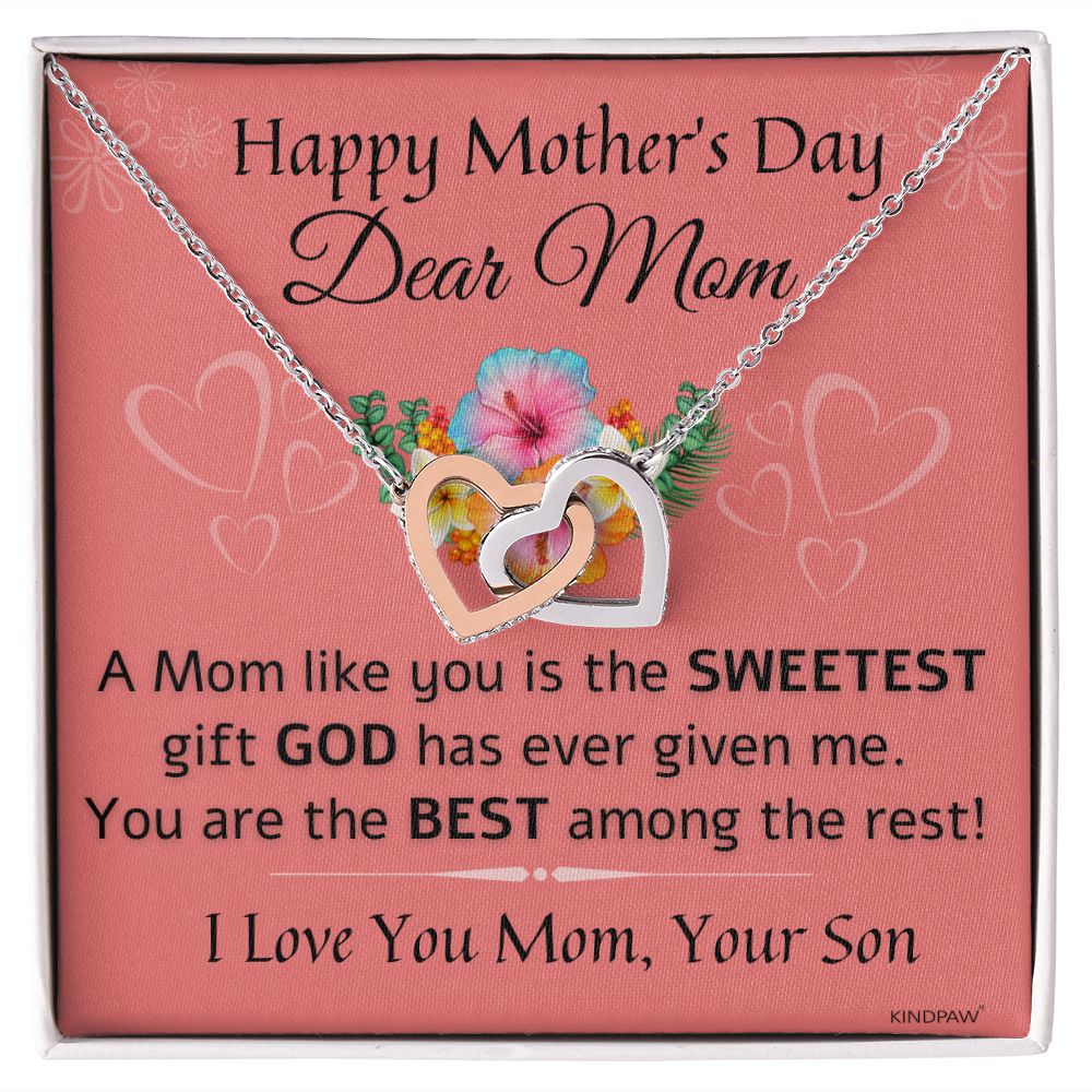 Mothers day Gift From Son - A Mom like you is the Sweetest Gift