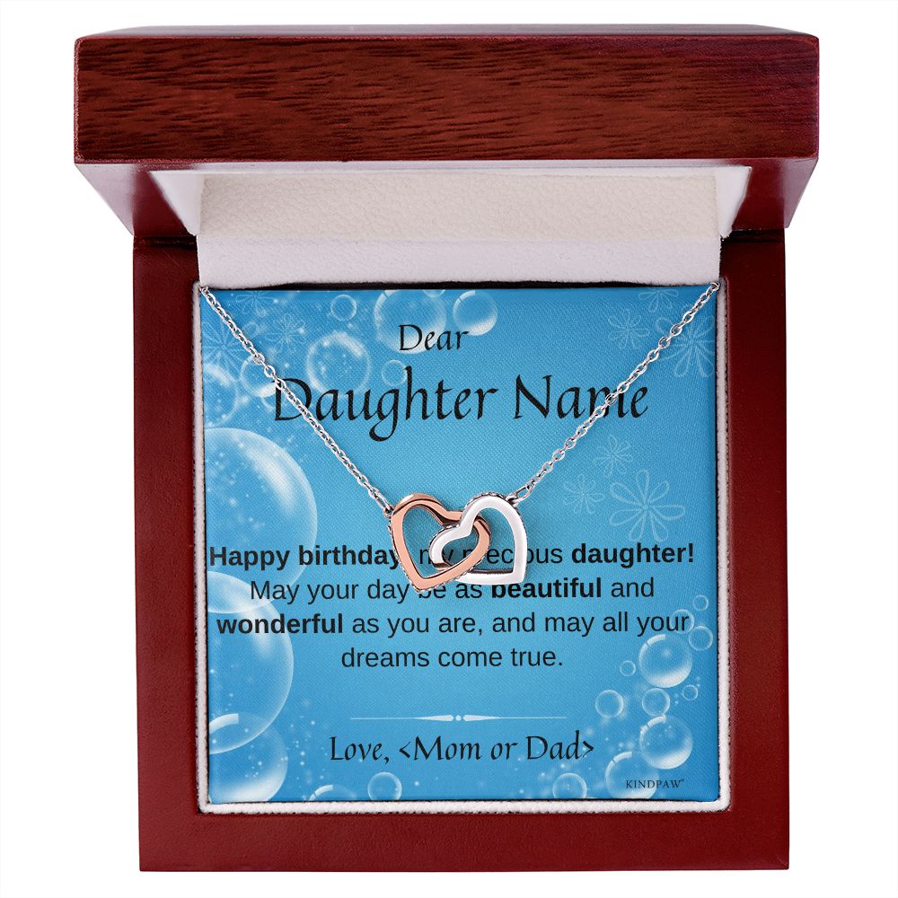 Birthday gift for Daughter Interlocking