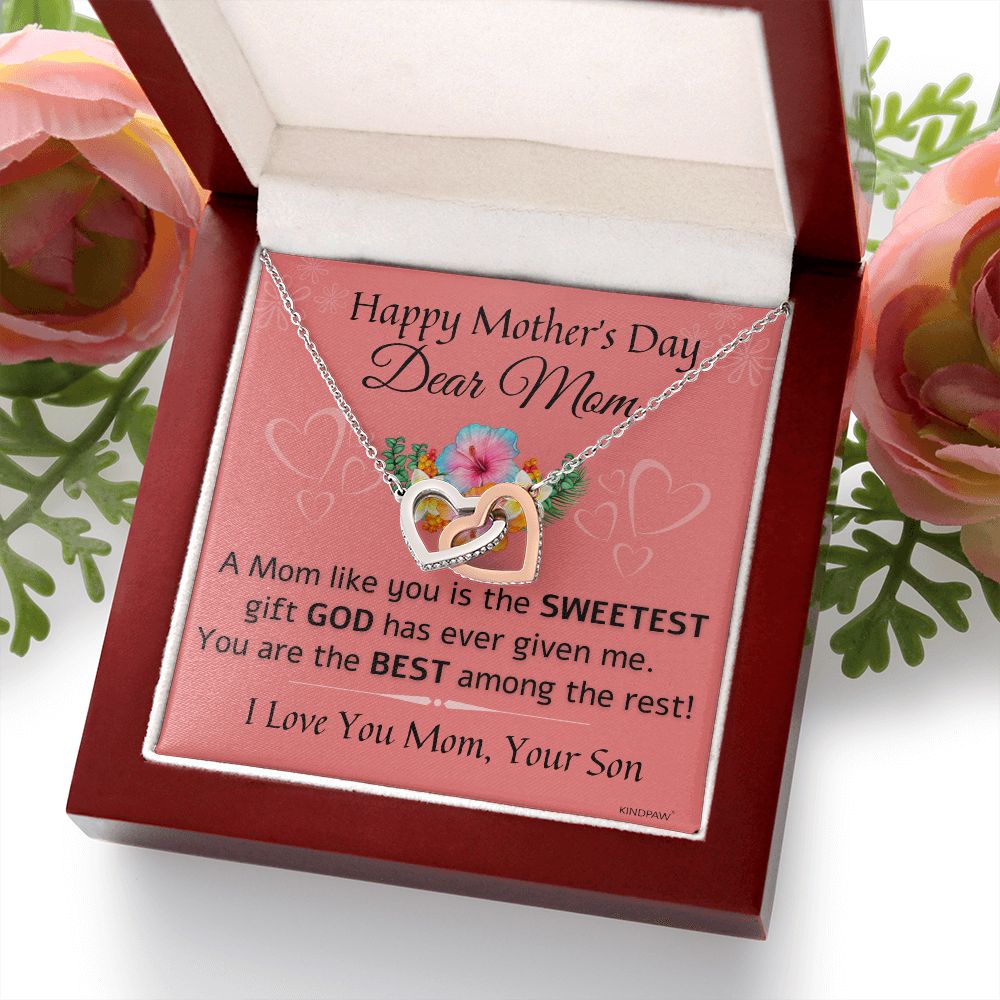 Mothers day Gift From Son - A Mom like you is the Sweetest Gift