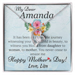 Personalized mother day gift for Amanda