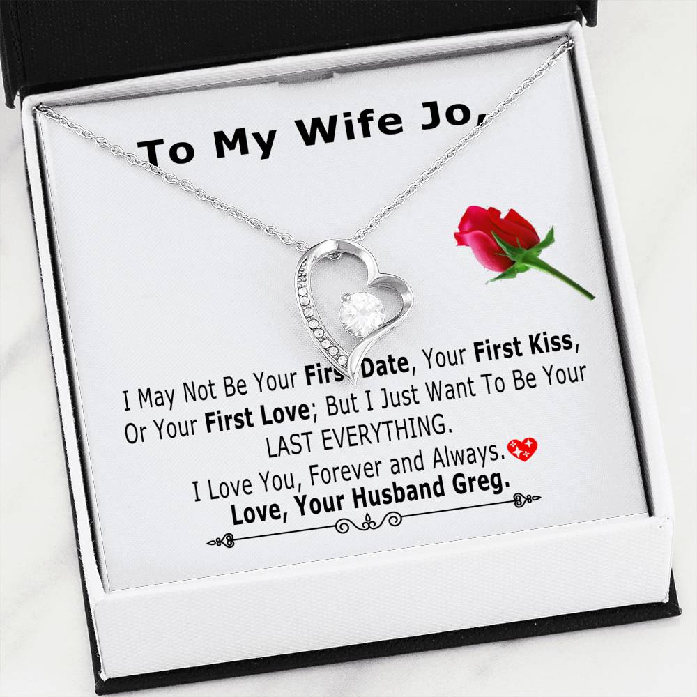 Valentines Gift Necklace from Greg