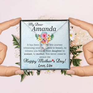 Personalized mother day gift for Amanda