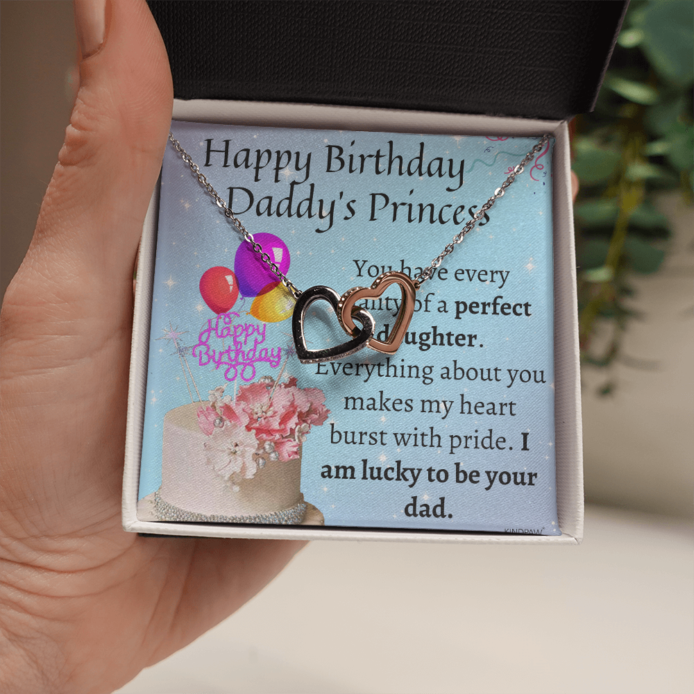 Birthday Gift Necklace For Daughter From Dad