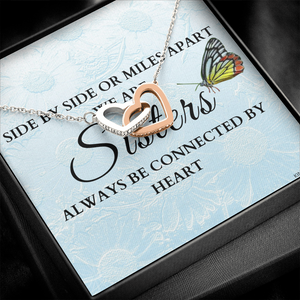 Cute Sister Gift, Valentine Day Gift For Sister, Birthday Christmas Gift For Big Or Little Sis Necklace