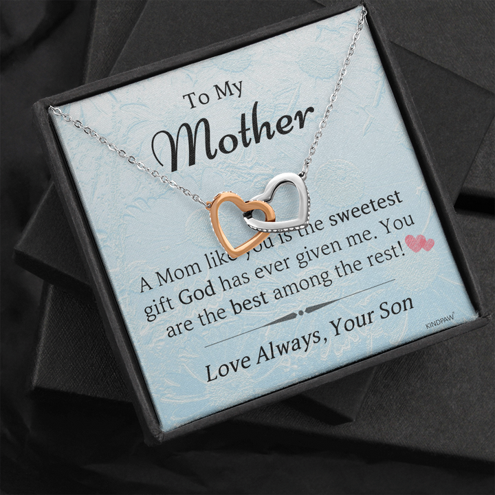 Gift Necklace For Mom from Son