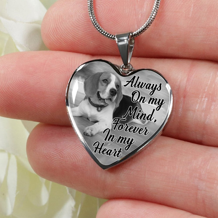 Personalized Pet Portrait Charm Necklace – TheCustomGoodsCo
