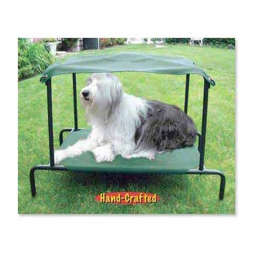 Breezy Bed Outdoor Dog Bed Green 42″ x 30″ x 32″