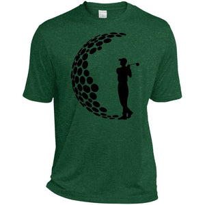 Golf Lover Sport-Tek Heather Dri-Fit Moisture-Wicking T-Shirt