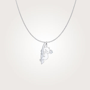 Koala Sterling Silver Necklace