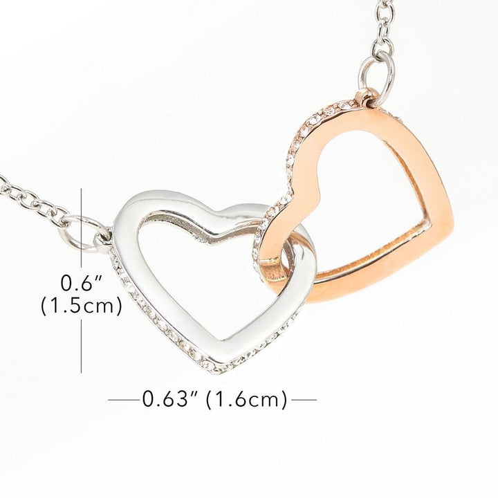 Mother & Daughter - Gift For Daughter - Interlocking Hearts Necklace -  Celeste Jewel